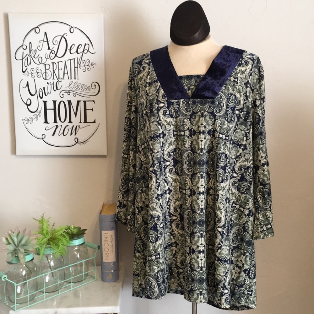 Plus size tunic top